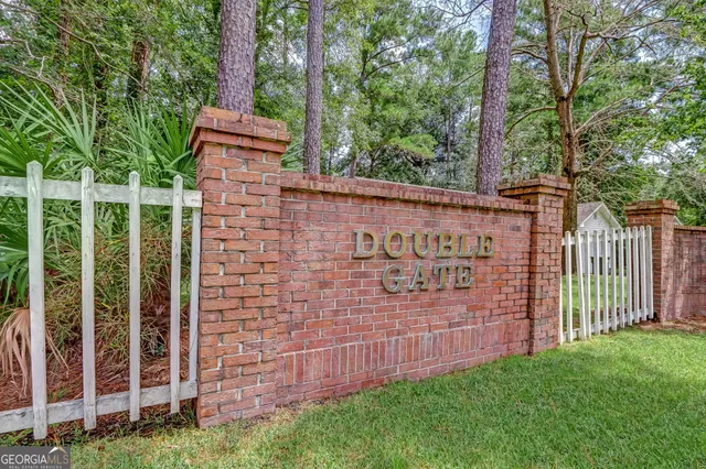 a view of a deck with a trees
