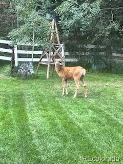 9399 Granzella Road Morrison, CO 80465 - Photo 34 of 41 a view of a chair and table on the garden