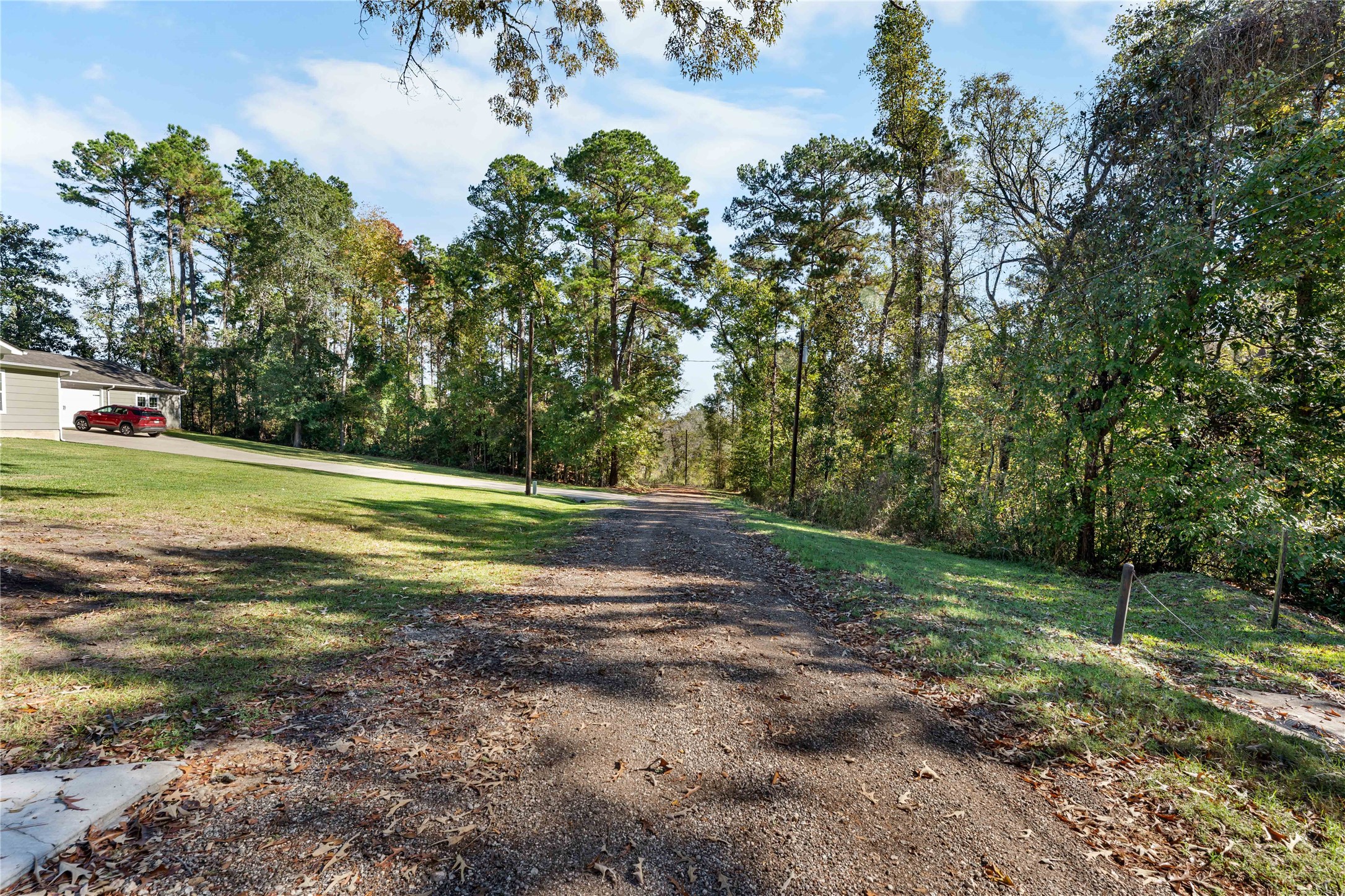 0 Lakeview Drive Point Blank, TX 77364 - Photo 4 of 10 a view of a field with trees in the background
