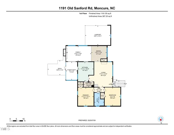 $430,000 | 1191 Old Sanford Road, Moncure, NC 27559