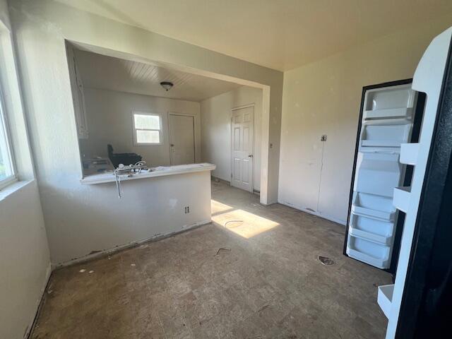353 First Avenue Rio Dell, CA 95562 - Photo 6 of 24 a view of a hallway to rooms and wooden floor
