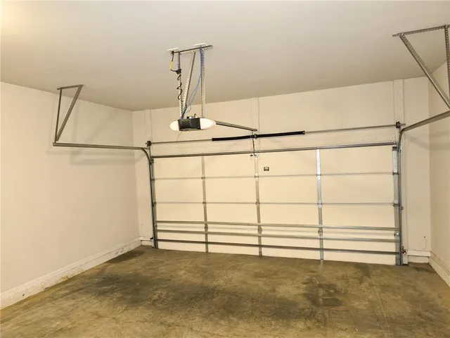 a view of a room with rack on the wall
