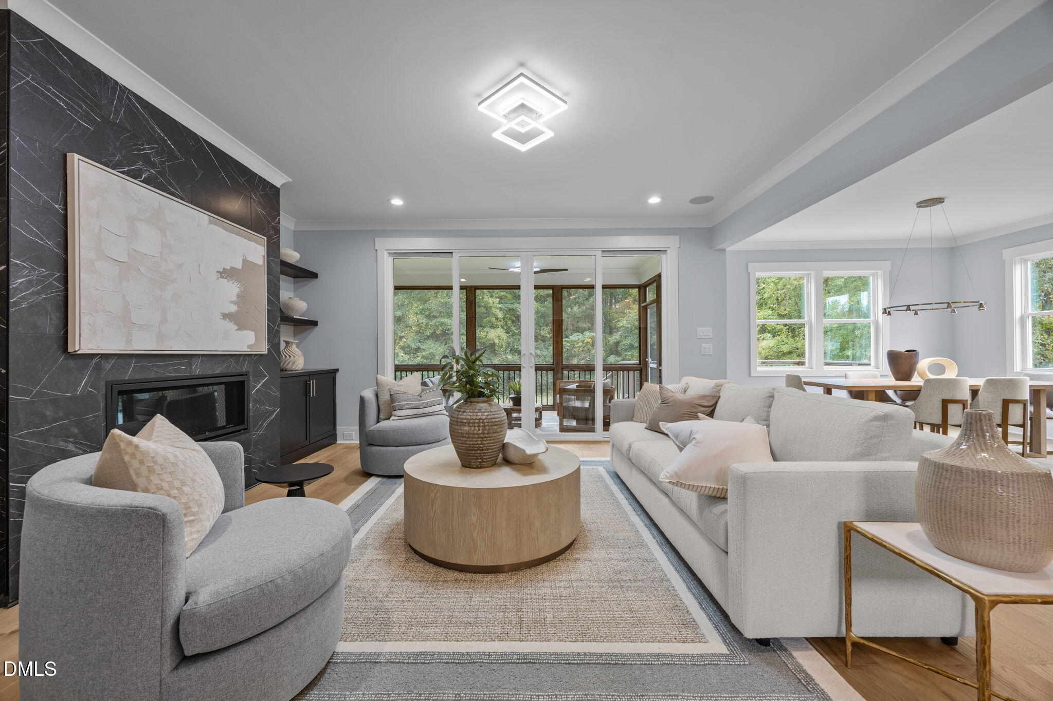 10 Carnation Road Youngsville, NC 27596 - Photo 11 of 44 a living room with furniture and a large window