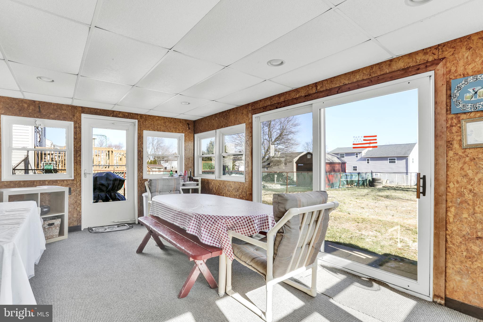 1010 Howard Road Warminster, PA 18974 - Photo 22 of 31 Expansive Enclosed 3-season Room