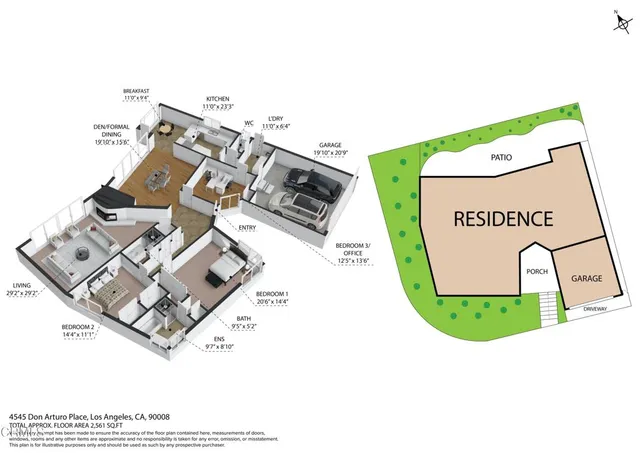 $6,950 | 4545 Don Arturo Place, Baldwin Hills, CA 90008