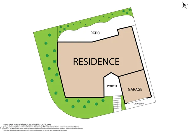 $6,950 | 4545 Don Arturo Place, Baldwin Hills, CA 90008