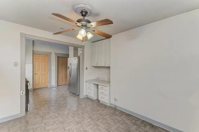 wooden floor in an empty room