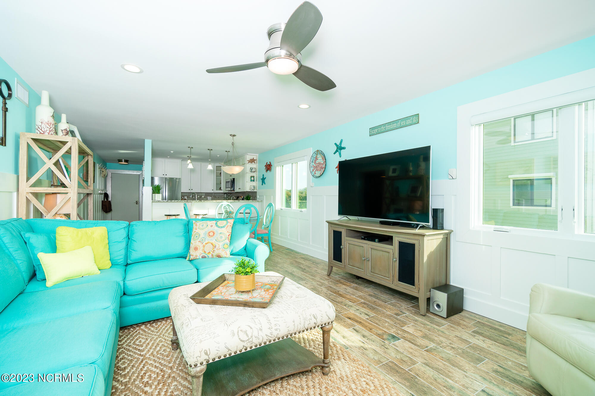 525 Salter Path Road, Unit B25 Atlantic Beach, NC 28512 - Photo 11 of 39 Open concept living space