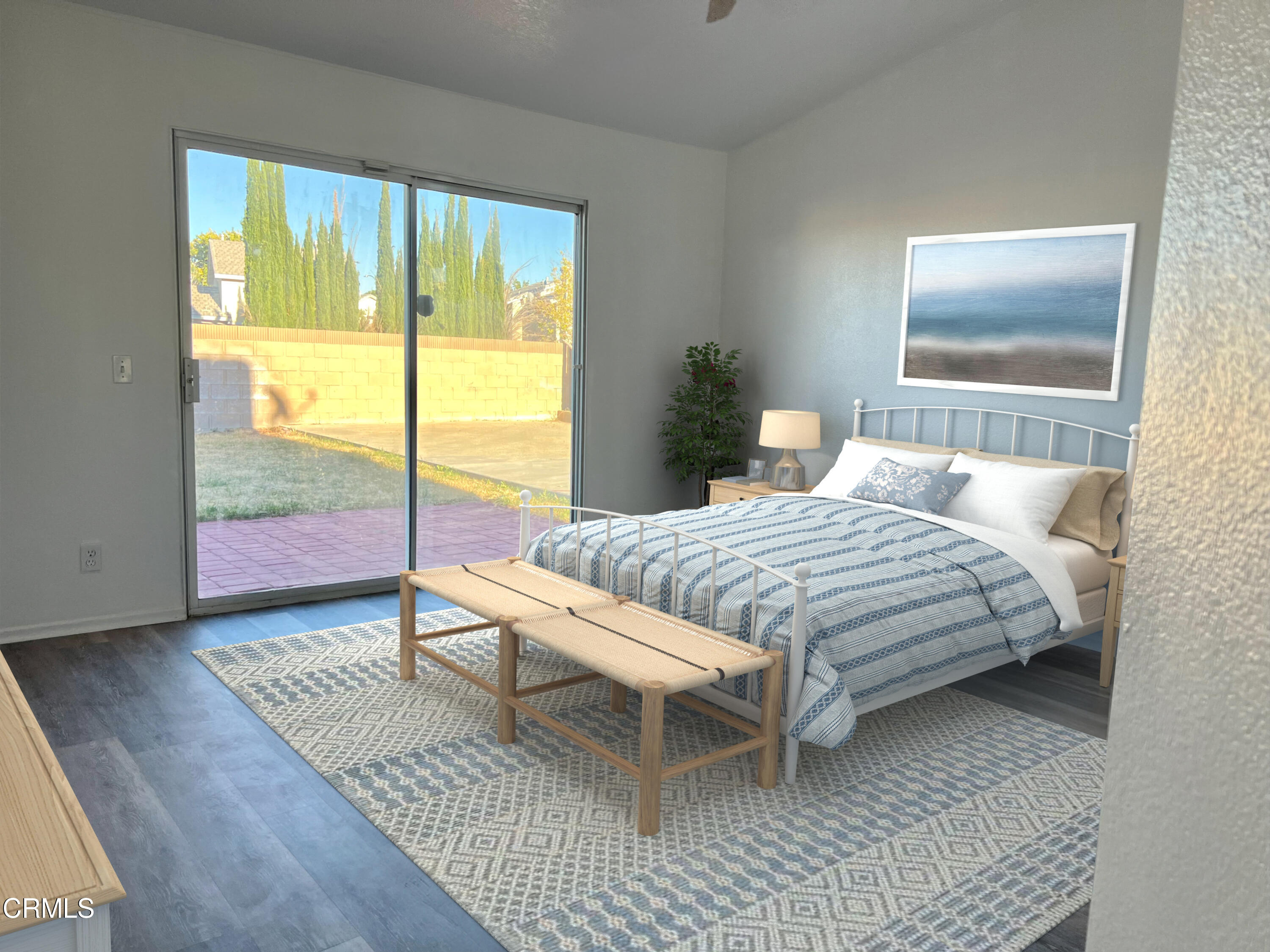 44762 Shadowcrest Drive Lancaster, CA 93536 - Photo 14 of 31 a bedroom with a bed and a large window