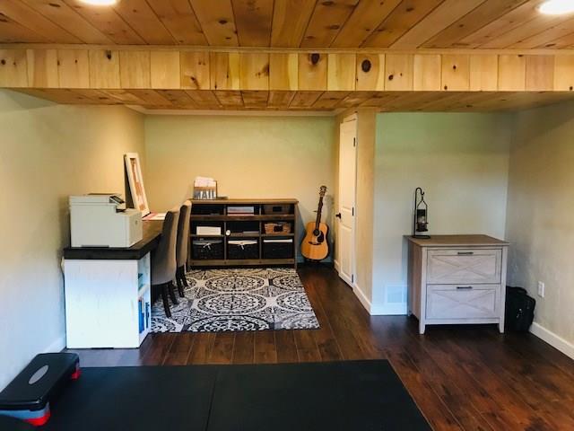 414 Garfield Road Latrobe, PA 15650 - Photo 21 of 24 View of lower level game room, door to full bath