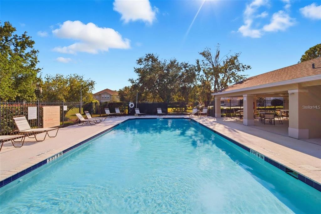 27747 Pleasure Ride Loop Wesley Chapel, FL 33544 - Photo 55 of 56 a swimming pool view with a outdoor seating