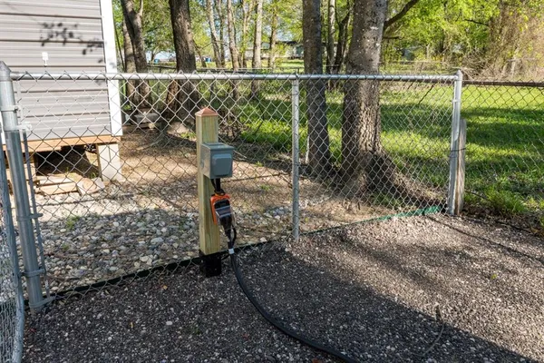 a view of outdoor space and garden