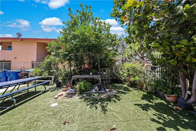 a view of outdoor space and yard