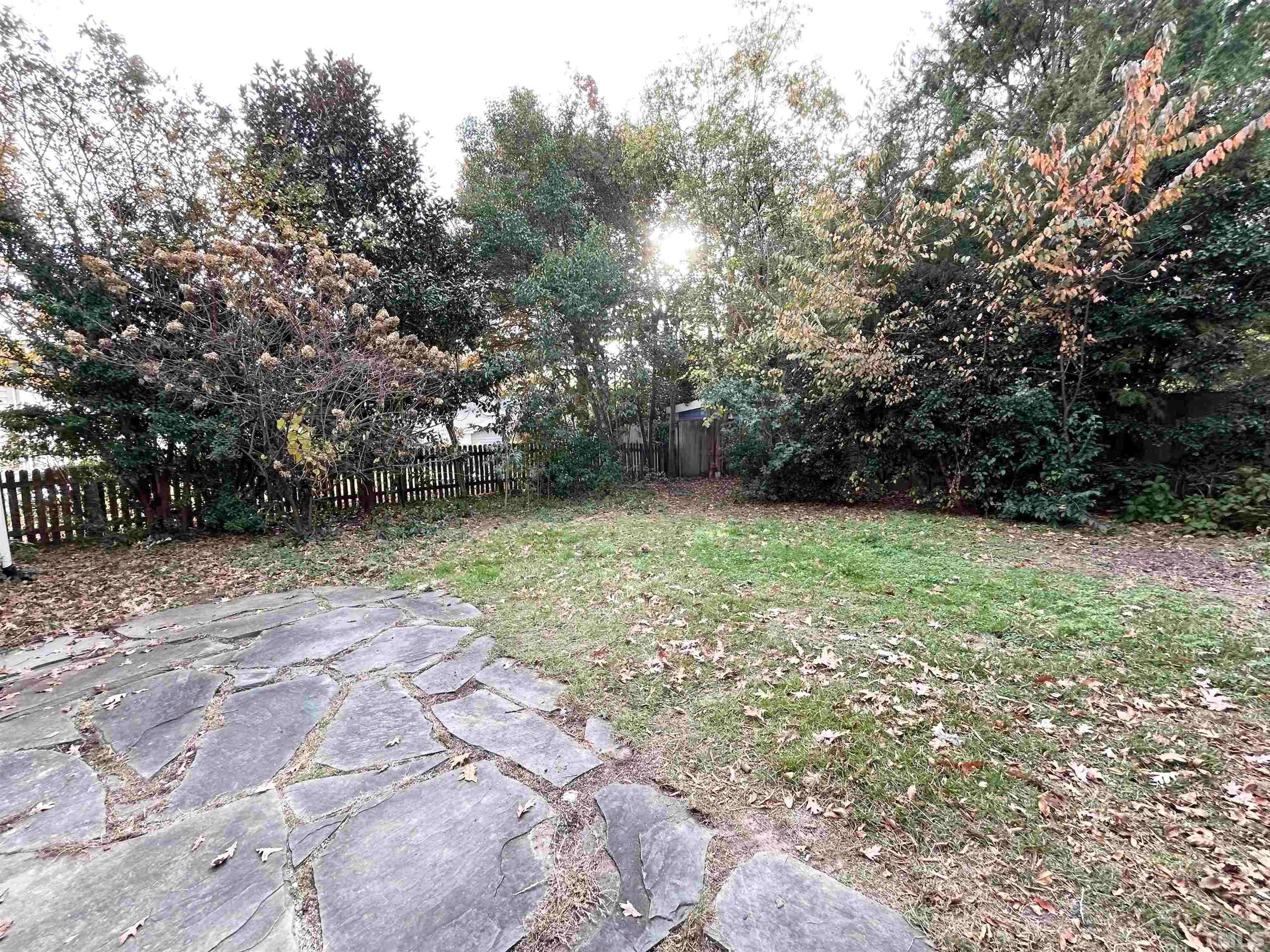 1607 Carson Street Raleigh, NC 27608 - Photo 16 of 17 a view of a yard with trees