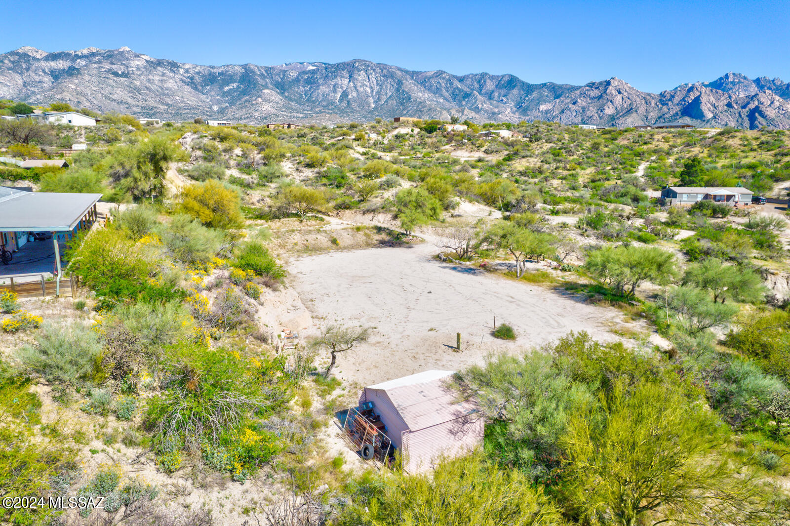 4465 East Silver Ranch Trail Tucson, AZ 85739 - Photo 26 of 27 a view of beach and mountain
