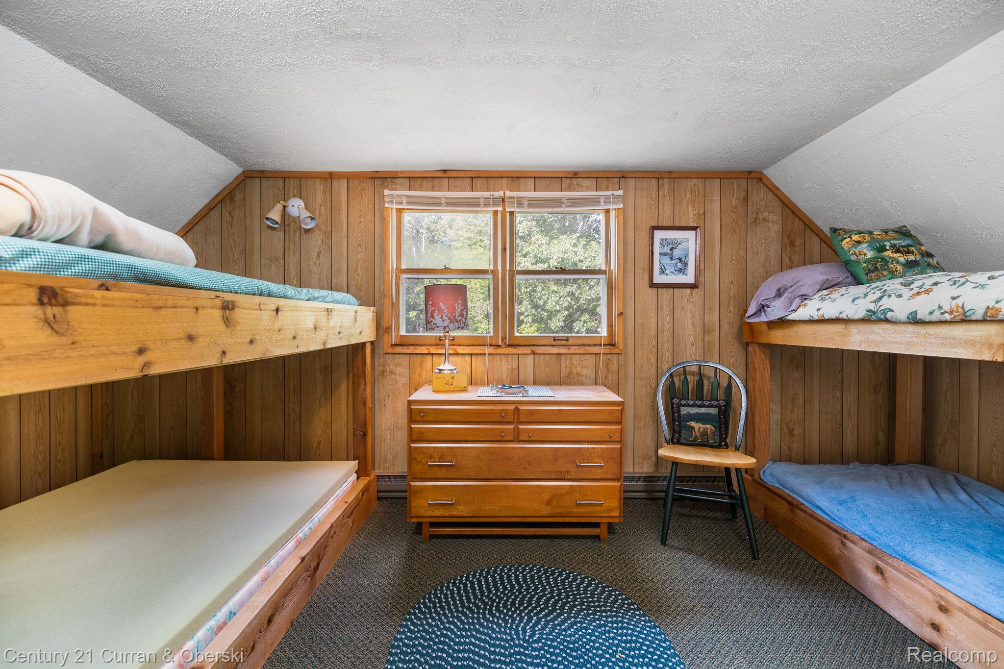 3265 Roost Road Onaway, MI 49765 - Photo 22 of 52 Upper Floor Bunk Bedroom