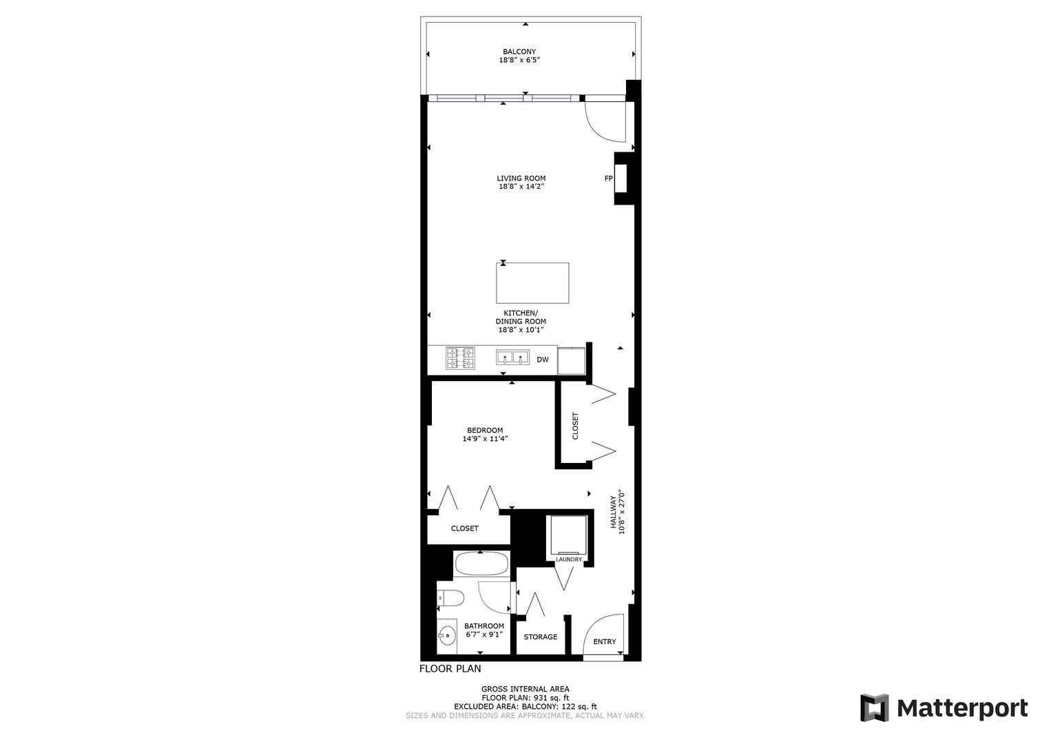 1200 West Monroe Street, Unit 519 Chicago, IL 60607 - Photo 18 of 18