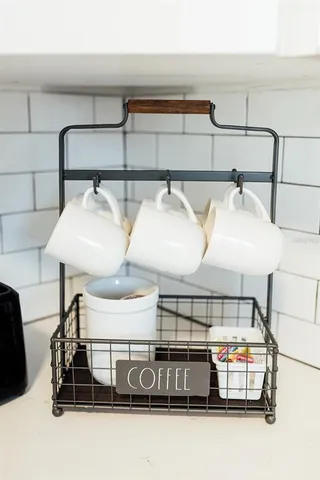 a living room with furniture flowerpot and window