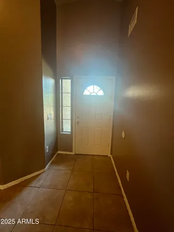 a view of hallway with shower