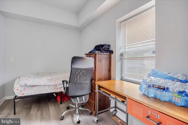 a room with furniture and a window