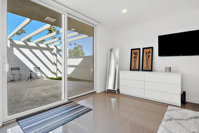 a view of a living room