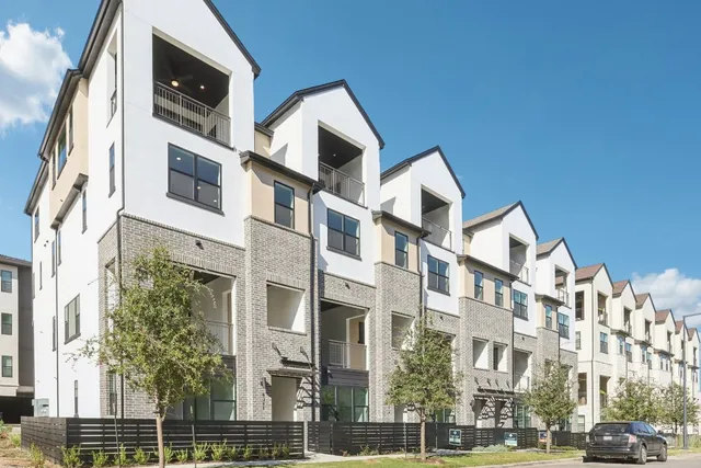 a view of a building with a street