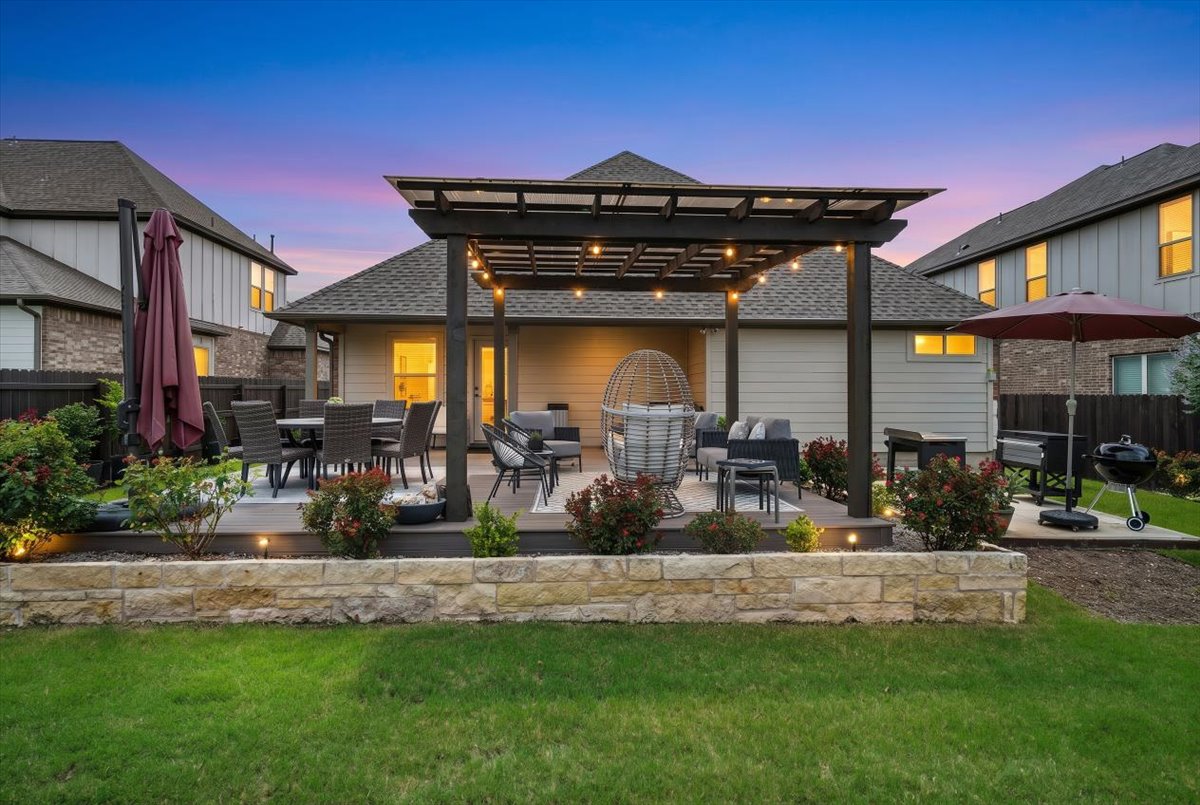 3000 Rio Verde Drive Leander, TX 78641 - Photo 2 of 23 a view of a chairs and tables in the patio