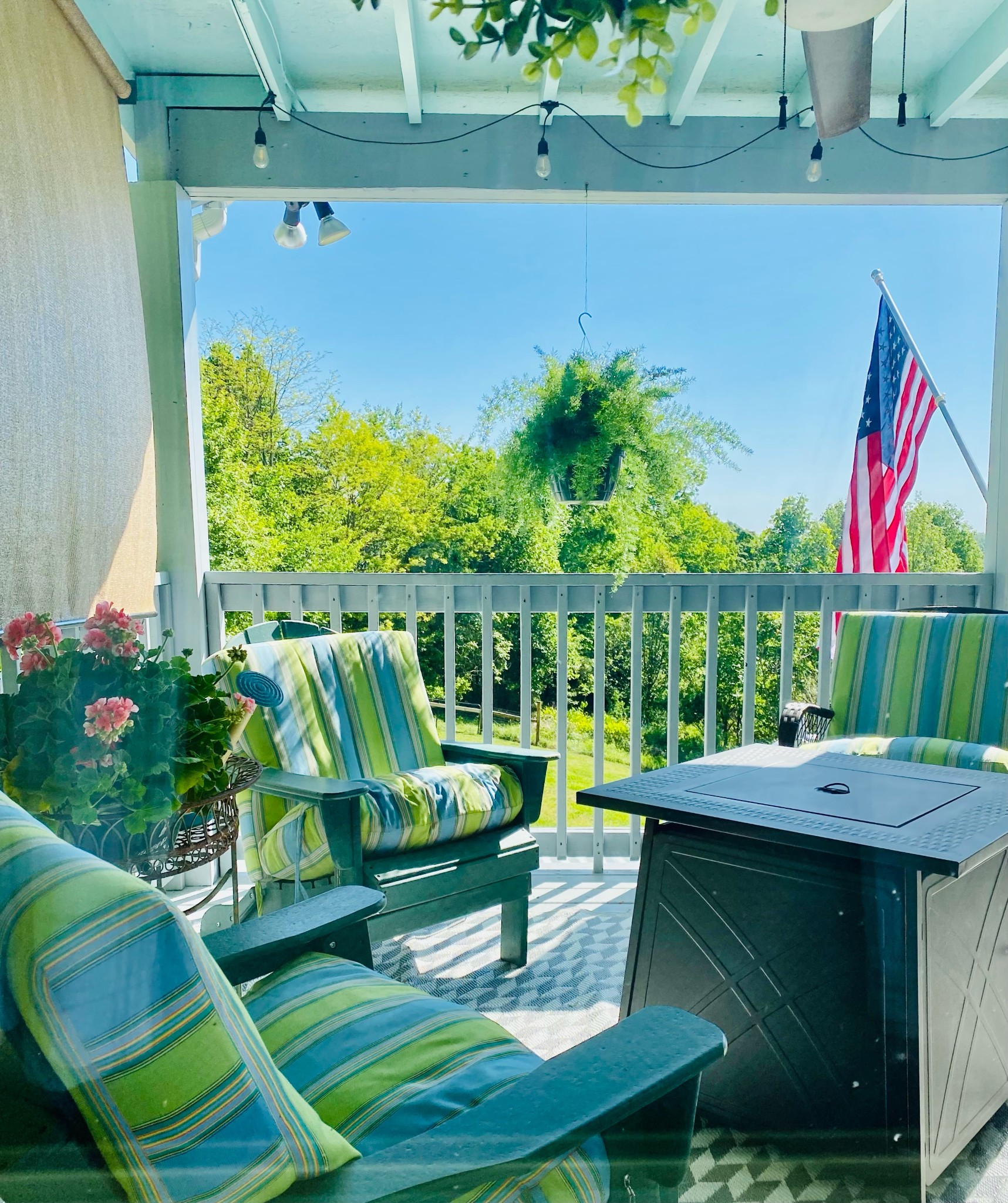 1166 Dale Ridge Road Dowelltown, TN 37059 - Photo 46 of 69 a view of a chairs and table in patio with a yard