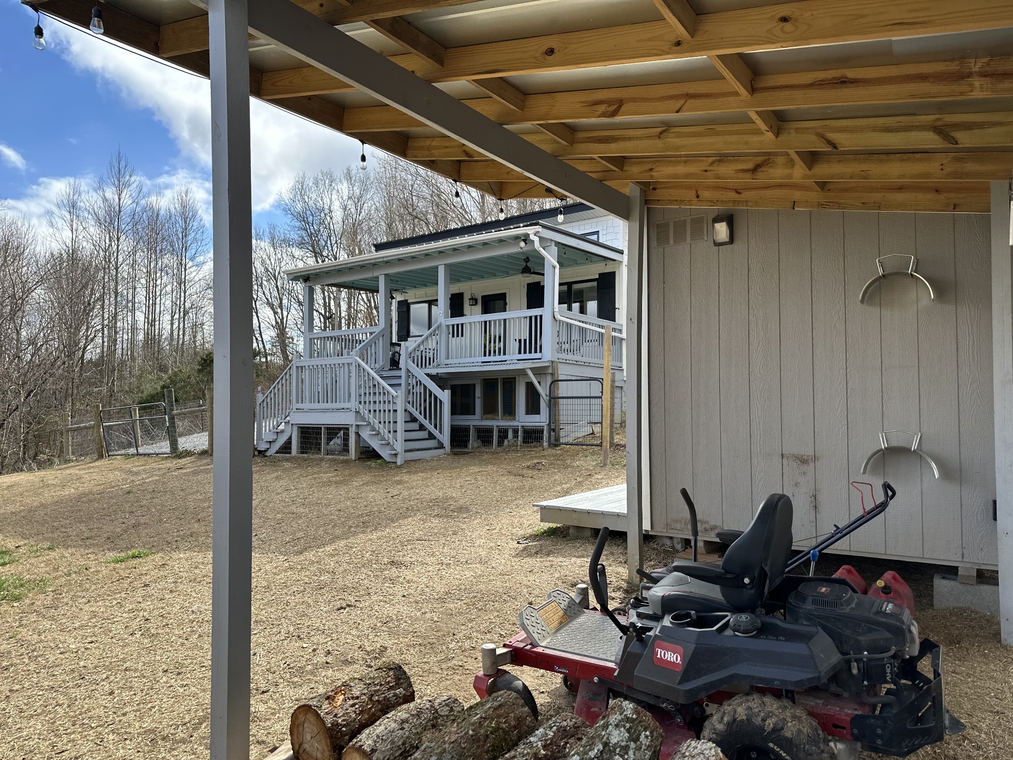 1166 Dale Ridge Road Dowelltown, TN 37059 - Photo 65 of 69 a view of a house with a patio