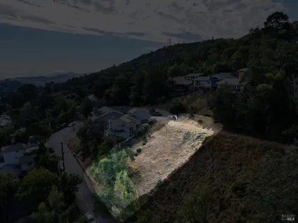 an aerial view of house with outdoor space