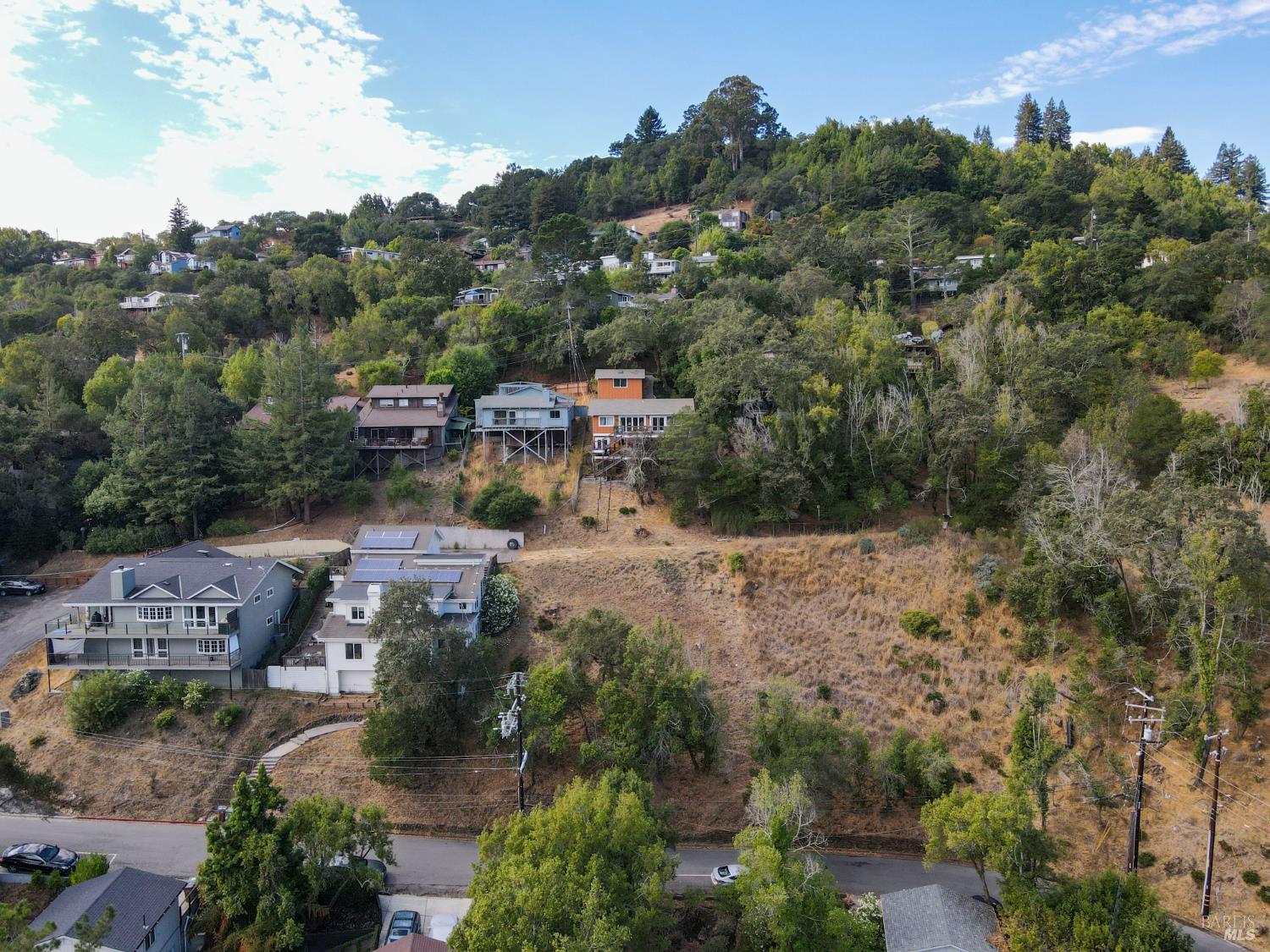 57 Fair Drive San Rafael, CA 94901 - Photo 10 of 41 an aerial view of a city with lots of residential buildings