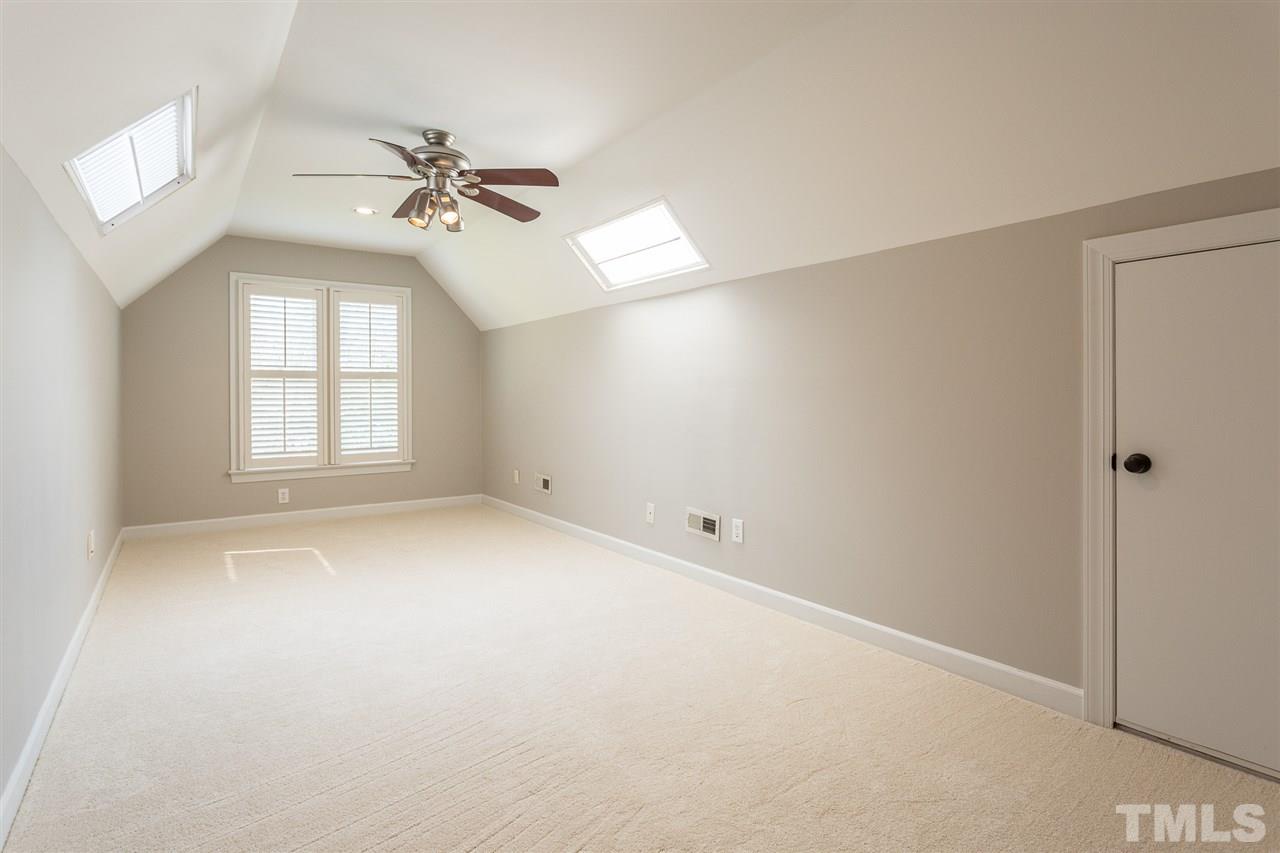 4034 John S Raboteau Wynd Raleigh, NC 27612 - Photo 23 of 28 Elongated bedroom. Could serve nicely as an Exercise Room