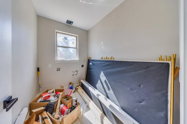 a very nice looking room with a bed