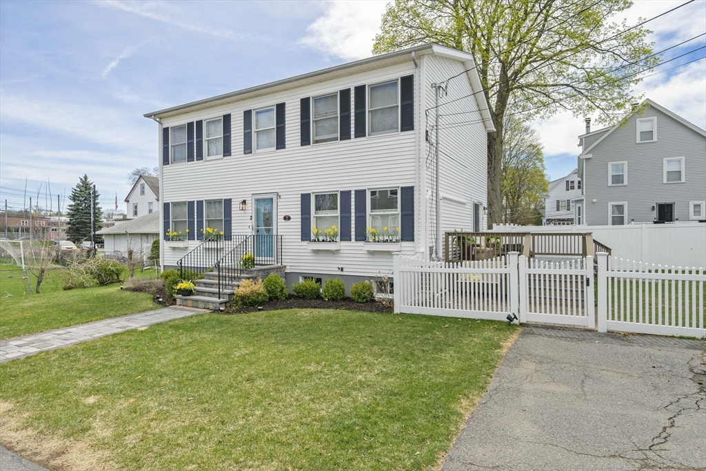 7 Long Terrace Boston, MA 02132 - Photo 2 of 42 a view of a house with a yard in a patio