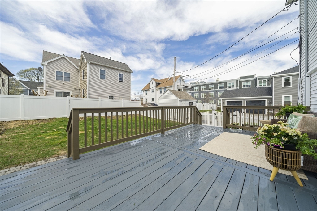 7 Long Terrace Boston, MA 02132 - Photo 40 of 42 a view of a house with wooden deck