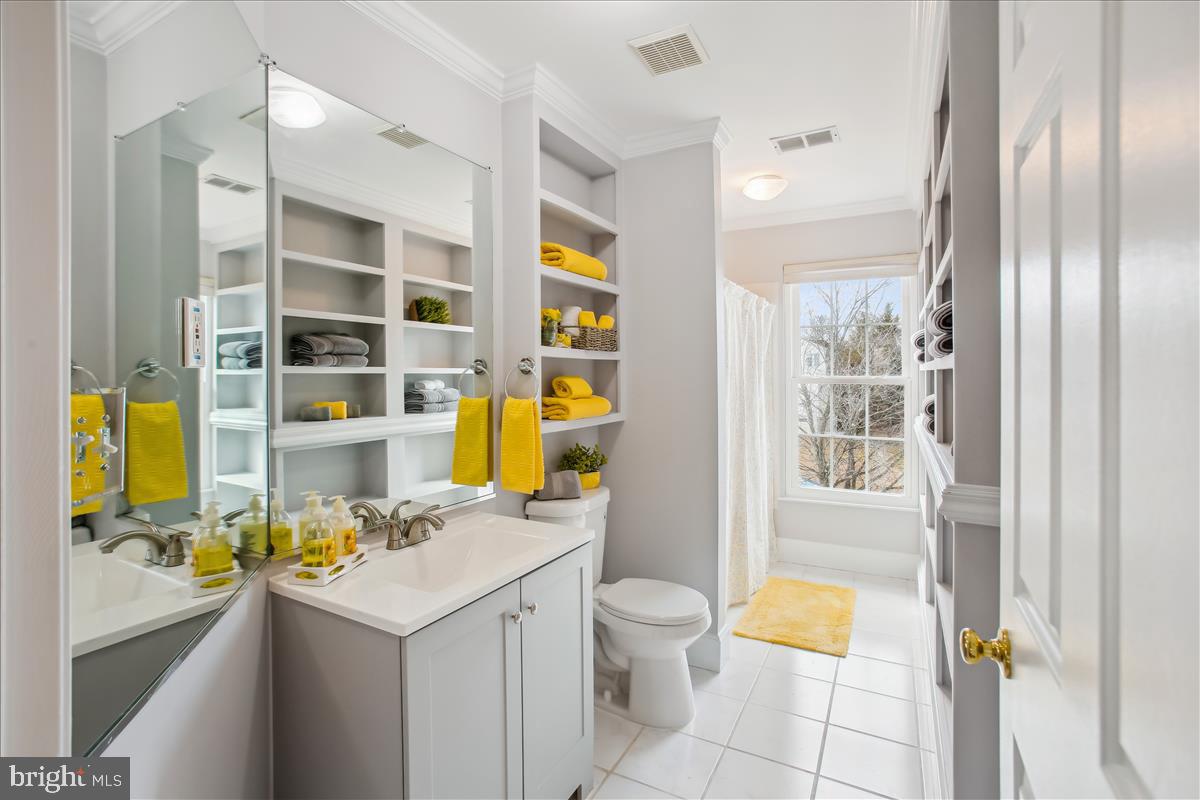 20702 Pomeroy Court Ashburn, VA 20147 - Photo 40 of 60 a bathroom with a sink toilet and shower