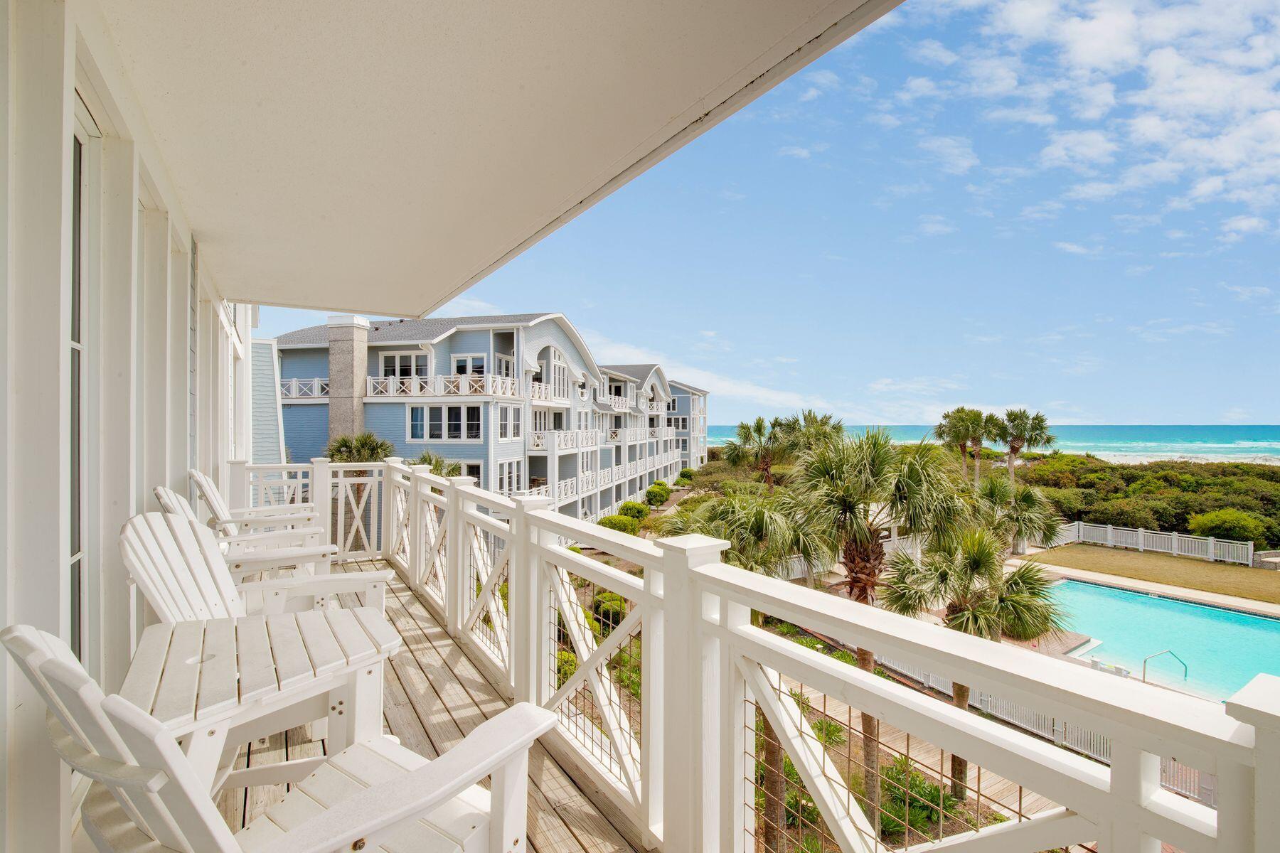 337 Bridge Lane, Unit 312B Watersound, FL 32461 - Photo 23 of 37 a view of balcony with furniture