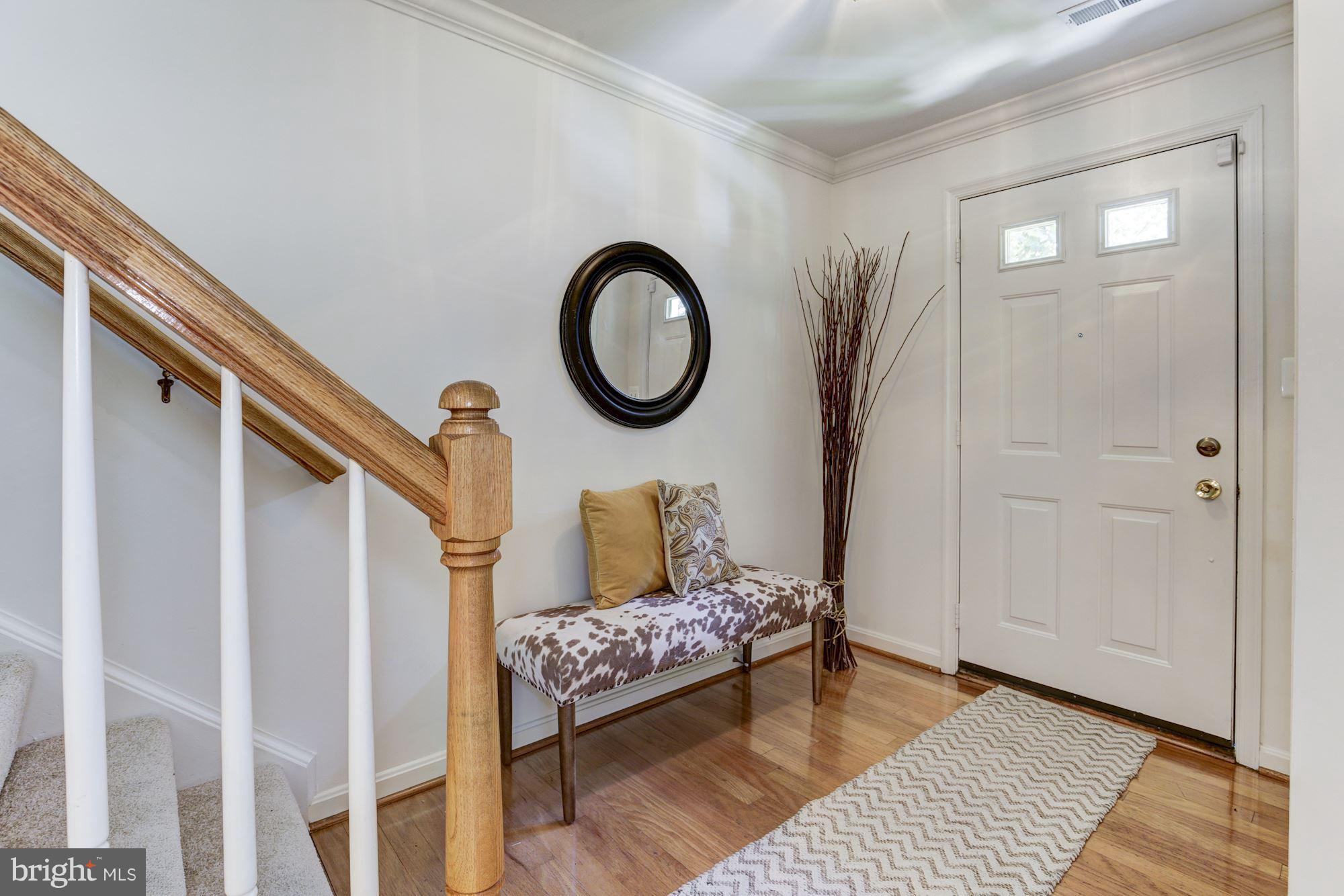 11016 Hemingway Court Silver Spring, MD 20902 - Photo 2 of 28 Foyer entry offers gorgeous HW floors