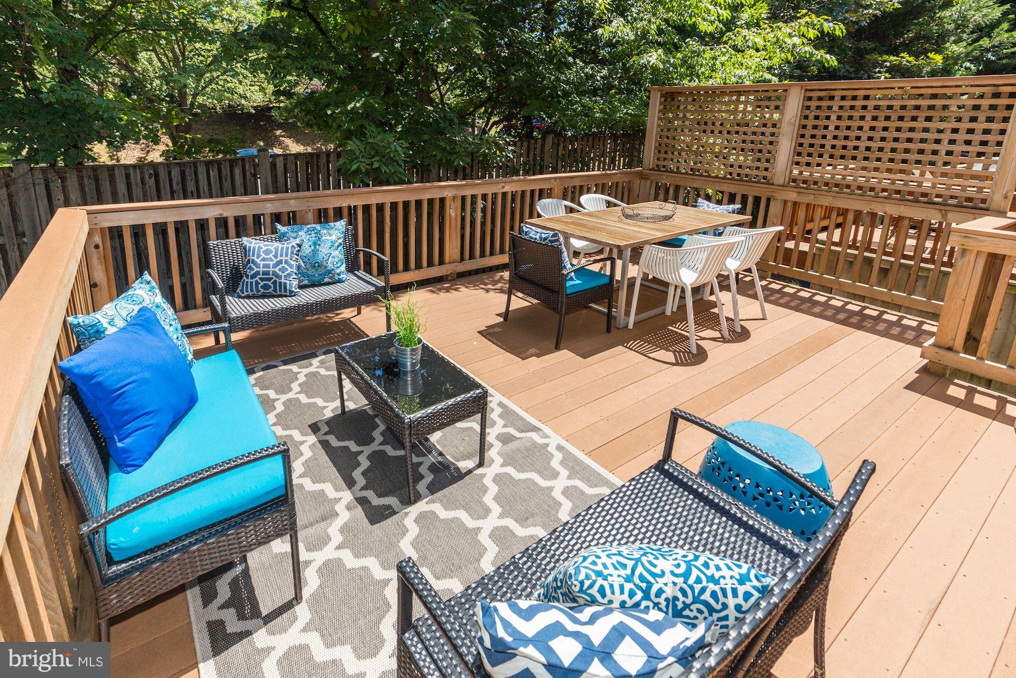 11016 Hemingway Court Silver Spring, MD 20902 - Photo 21 of 28 Deck perfect for entertaining