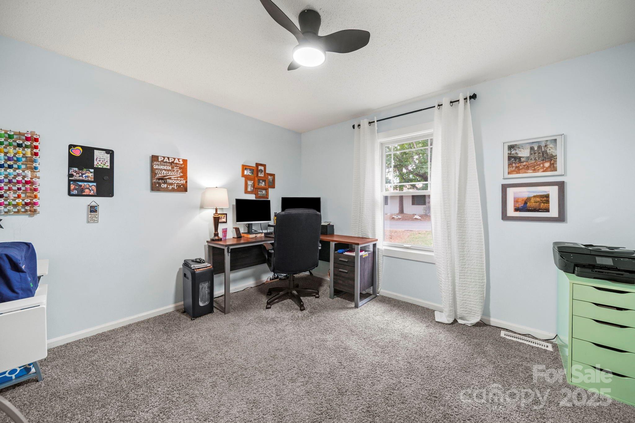 1215 Molokai Drive Fort Mill, SC 29708 - Photo 17 of 25 a view of a workspace with furniture and a window