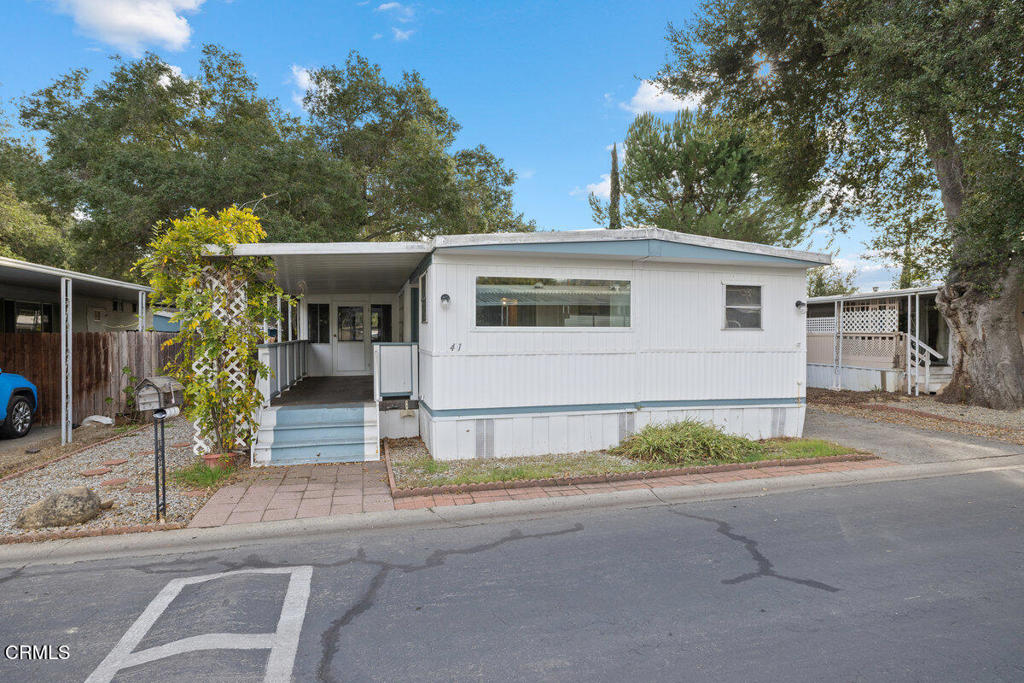 1225 South Rice Road, Unit 41 Ojai, CA 93023 - Photo 32 of 38 a view of a house with a street