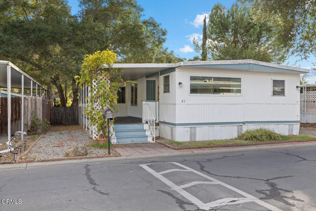 1225 South Rice Road, Unit 41 Ojai, CA 93023 - Photo 34 of 38 a view of a house with a outdoor space