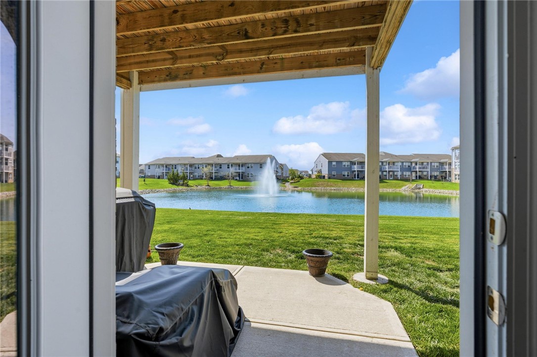 141 Old Pond Road Springboro, OH 45066 - Photo 19 of 20 Enjoy tranquil water views from your private patio.