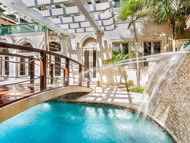 a view of a house with pool