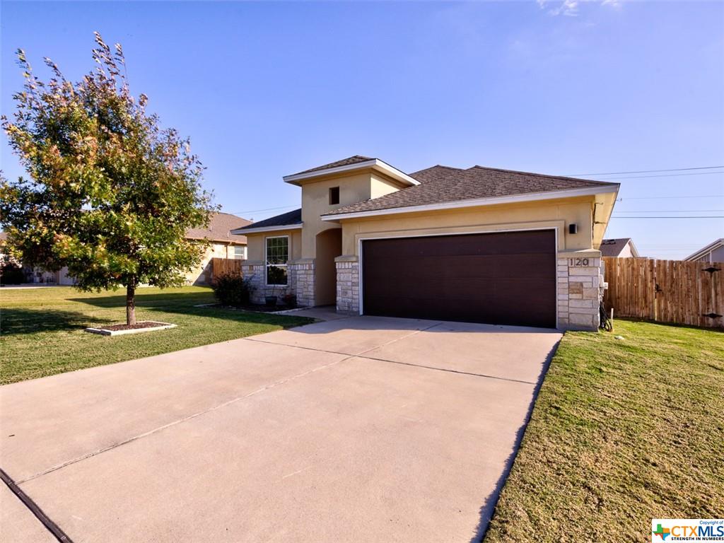 120 Walter Way Jarrell, TX 76537 - Photo 1 of 1 a front view of a house with a yard
