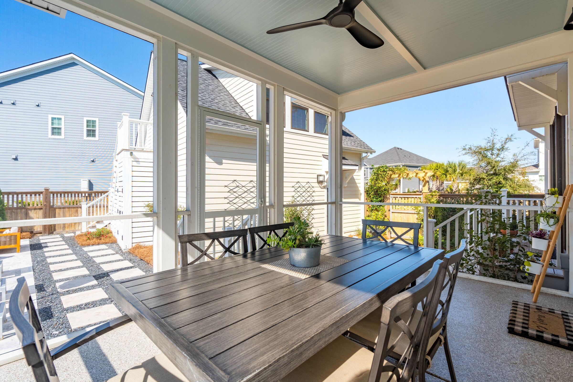 1541 Charming Nancy Road Charleston, SC 29412 - Photo 59 of 92 1st floor rear screened porch