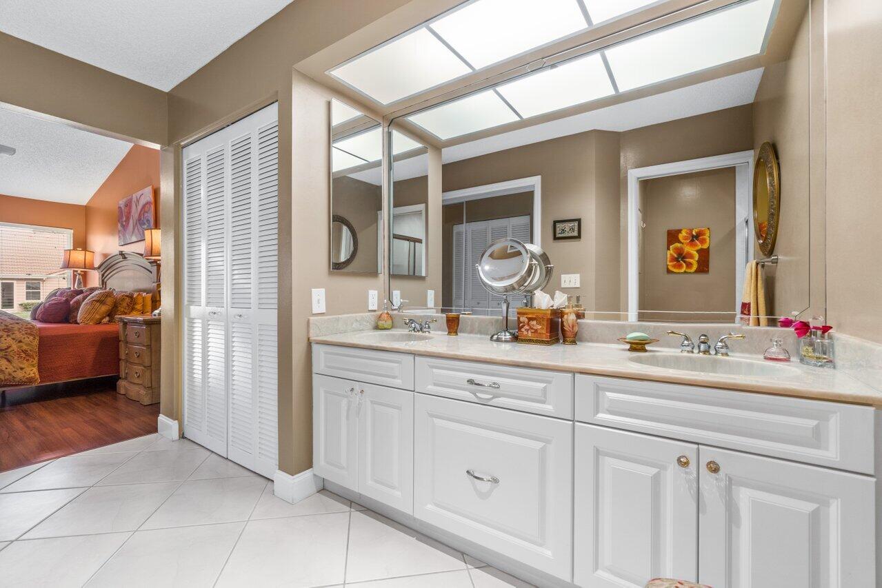 10941 Lakemore Lane, Unit B Boca Raton, FL 33498 - Photo 22 of 41 Master bathroom