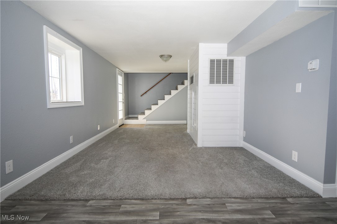 67480 Barnesville Hendrysburg Road Barnesville, OH 43713 - Photo 10 of 16 Basement with dark wood-type flooring