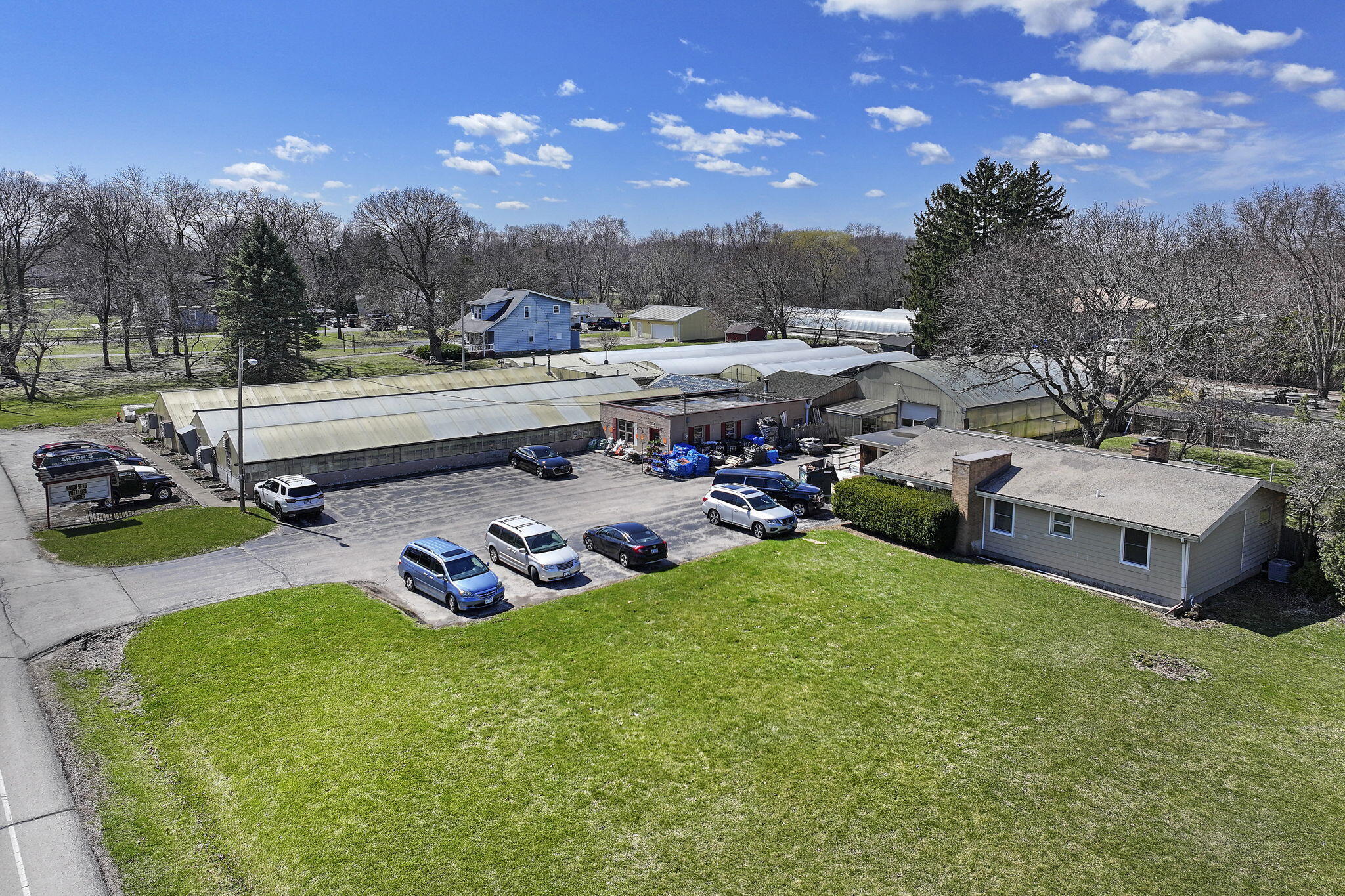 9140 Cooper Road Pleasant Prairie, WI 53158 - Photo 18 of 39 9140 Aerial (South Facing)