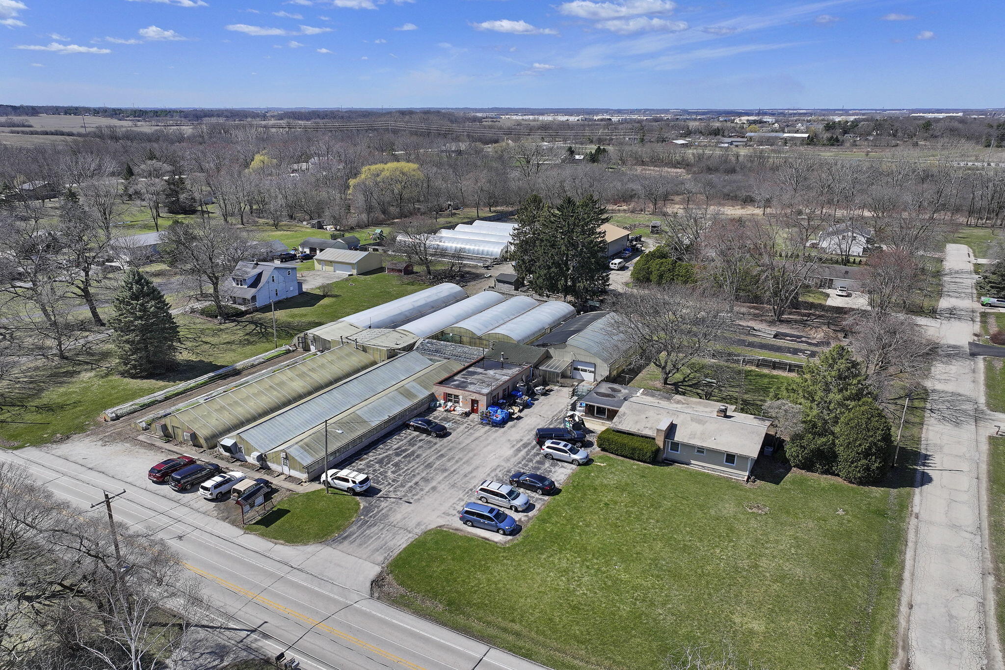9140 Cooper Road Pleasant Prairie, WI 53158 - Photo 19 of 39 9140 Aerial (West Facing)